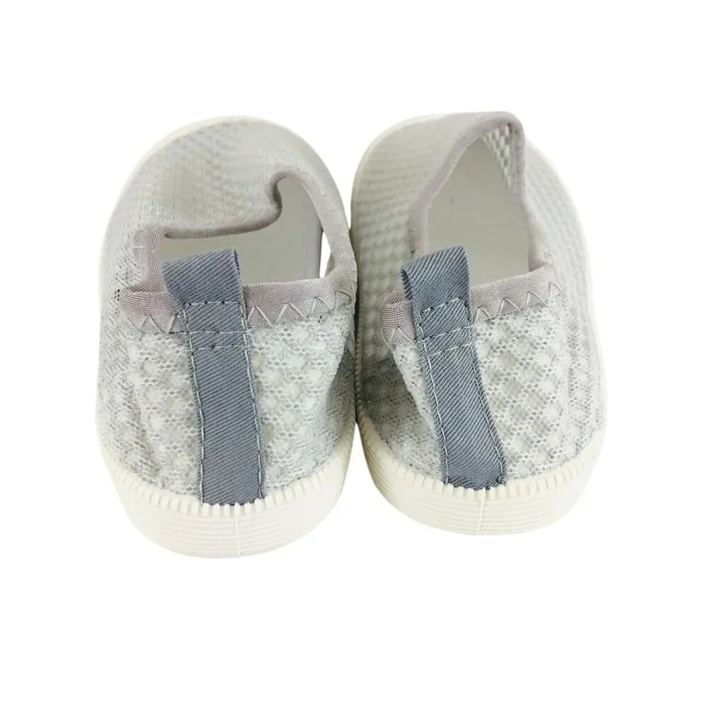Hyper Dream Boys Water Shoes Mesh Sneakers Slip On Gray Size 31 US 13